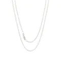 Round Belcher Necklace Chain in 925 Sterling Silver