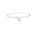 Magical Tinkerbell Fairy Charm Bracelet in Sterling Silver