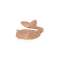 Nalu Whale Ring in 9ct Rose Gold