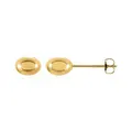 Ali 14ct Gold Ball Stud Earrings in 6mm