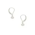 Spherical 4mm Ball Bead Earrings in Sterling Silver