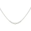 Spherical Graduated Ball Necklace in Sterling Silver