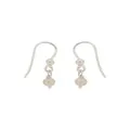 Coco Small Pearl Drop Earrings in Sterling Silver