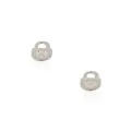 Small Padlock Charms for Sleeper Earrings in 9ct White Gold