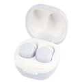 Altec Lansing NanoPods MZX559ICY True Wireless In-Ear Headphones - White IPX5 Waterproof Rating - Up to 4 Hours Battery Life / 16 Hours Total with Charging Case