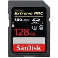 SanDisk ExtremePro SDXC 128GB,UHS-II, Read up to 300MB/s , Write up to 260MB/s , For super-fast continuous burst mode shots, maximum post-production workflow efficiency, and high-performance video recording