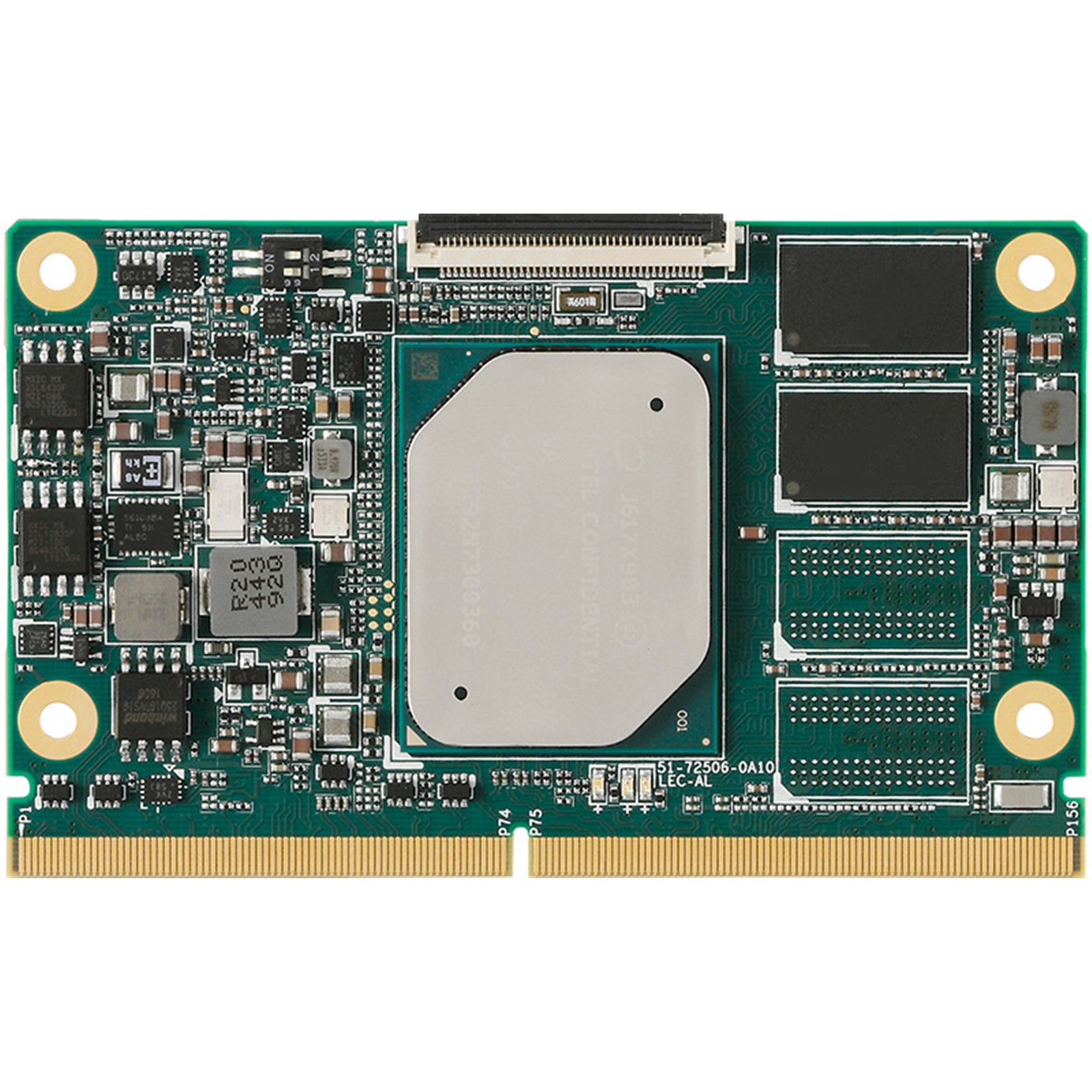 ADLINK LEC-AL-E3940-4G-32G-ER SMARC Short Size Module with Intel Atom E3940, quad core, 4 GB DDR3L, 32GB eMMC, -40 C to 85 C