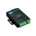 MOXA TCF-142-M-SC-T RS-232/422/485 to multi-mode optical fiber media converter with fiber ring support and SC connector Serial-to-Fiber Converters, -40 to 75°C operating temperature