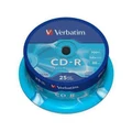 Verbatim 43432 CD-R 25pack Spindle 52x 700MB w/Extra Protection