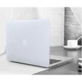 Apple 13 MacBook Pro (2016-2022) Matte Rubberized Hard Shell Case Cover - Matte White, For Models: A1706/A1708/A1989/A2159/A2289/A2251/A2338 (M1/M2)