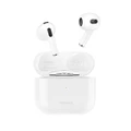 Promate FREEPODS-2.WHT FreePods 2 Wireless In-Ear Earbuds - White Up to 5 Hours Battery Life - with Intellitouch & 350mAh Charging Case - Bluetooth - Built in Microphones and Noise Isolation - Smart Auto-Pairing - Ergonomic Design