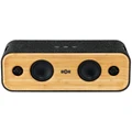 MARLEY Get Together 2 Wireless Stereo Bluetooth Speaker - Signature Black - Up to 24 Hours Playtime, Premium Bamboo finish, IP65 Water & Dust Resistance