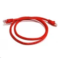 8Ware PL6A-0.5RD CAT6A UTP Ethernet Cable, Snagless- 0.5m (50cm) Red