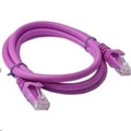 8Ware PL6A-0.5PUR CAT6A UTP Ethernet Cable, Snagless- 0.5m (50cm) Purple