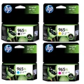 HP 965XL Black+ Tri-Colours Ink Cartridge Value Pack Black Yield 2000 pages & Tri-Colours Yield 1600 pages for HP OfficeJet Pro 9010, 9012, 9018, 9019, 9020, 9028 Printer