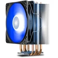 DEEPCOOL Gammaxx 400 V2 CPU Cooler - 4 Heatpipes - 120mm PWM Blue LED Fan - 2011/1366/115X FM1/2 AM2+/3