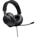 JBL Free WFH Wired Over-Ear Headset - Black Detachable Noise Cancelling Microphone - PC & Mobile Compatible - Lightweight & Durable - Detachable Voice-Focus
