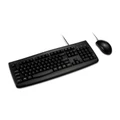 Kensington K70316US Pro Fit Washable Wired Desktop Set Full-Size Keyboard and mouse Combo Wired USB Plug-and-Play
