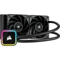 Corsair iCUE H100i RGB ELITE 240mm AiO Water Cooling with Dynamic LED Lighting Effects, Support Intel LGA 1700 / 1200 / 1150 / 1151 / 1155 / 1156 / 1366 / 2011 / 2066, AMD AM5 / AM4 / sTRX4 / sTR4