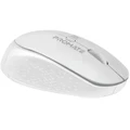Promate TRACKER.WH Ergonomic Wireless Mouse 800/1200/1600 Dpi. 10m Working Range. Included Nano Receiver.Easy Plug and Play Installation. Compatible with Windows and Mac. White