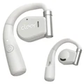 CLEER Arc True Wireless Open-Ear Headphones - Light Grey Ear Hook Passive Fit Design - IPX4 Sweatproof & Water Resistant - Up to 7 Hours Total Battery Life