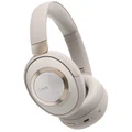 CLEER Alpha Over-Ear Wireless Noise Cancelling Headphones - Stone Bluetooth 5.1 - 2-Mic Beamforming - Up to 35 Hours Battery Life with ANC