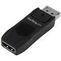StarTech DP2HD4KADAP DisplayPort to HDMI Adapter - 4K 30Hz Compact DP 1.2 to HDMI 1.4 Video Converter - DP++ to HDMI Monitor/TV - Passive DP to HDMI Cable Adapter - Latching DP Connector