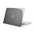 Apple 13 MacBook Air (2010-2017) Rubberized Hard Shell Case Cover - Crystal Black, For Models: A1466 A1369