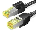 UGREEN UG-10643 Cat7 Pure Copper Ethernet Cable Braided 15m (Black)