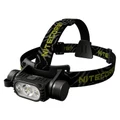Nitecore HC65 V2 1750 lumens three-light source metal outdoor headlight equipped with NL1835HP battery, using USB-C charging