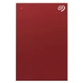 Seagate One Touch 1TB Portable External HDD - Red with Rescue Data Recovery
