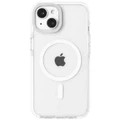 3SIXT iPhone 14 Plus Impact Zero Clear Case - Clear / White MagSafe