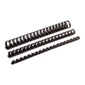Fellowes 5346507 Plastic Binding Combs 12mm Black Pack 100
