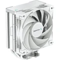 DEEPCOOL AK400 White CPU Cooler 1x 120mm Fan, 155mm Clearance, Support Intel LGA 1700 / 1200 / 1151 / 1150 / 1155, AMD AM4 AM5