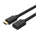 Unitek Y-C166K 3M HDMI 2.0 Extension Male to HDMI Female Cable - Supports 4K 6Hz, HDR1,HDCP2.2,3D,& 7.1 Surround Sound - Gold-Plated Connectors - High-Speed 18Gbps - 28AWG