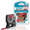 Dymo 1978366 D1 DURABLE 1/2X10 (12MMX3M) WHT/RED