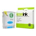 Icon Ink Cartridge Compatible for HP 18 C4937A - Cyan