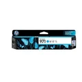 HP Ink Cartridge 971 Cyan CN622AA (2500 pages)