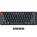 Keychron K12 60% Wireless Mechanical Keyboard - RGB Backlight Hot-Swappable Gateron G Pro Red Switches - 61 Key - Aluminum Frame