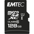 EMTEC microSD Card - 128GB - Class 10 - UHS-I with SD Adapter - Gold