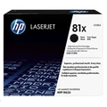 HP 81X Toner Black, High Yield 25000 pages for HP LaserJet Enterprise Flow MFP M630z, M604n, M605dn, M605n, M605x, M606dn, MFP M630f, MFP M630h Printer