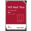 WD Red Plus 6TB 3.5 Internal HDD SATA3 - 256MB Cache - 5400 RPM - CMR - Designed and Tested for RAID Environments - 1-8 Bay NAS - 3 Years Warranty