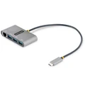 StarTech HB30C3A1GEA2 3-Port USB-C Hub with Ethernet Portable