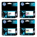 HP 965 Black,Cyan, Yellow, Magenta Ink Value Pack for OfficeJet Pro 9010 , 9012, 9018, 9019, 9020, 9028 Printer