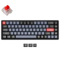 Keychron K6 Pro 65% Wireless Mechanical Keyboard - RGB Backlight Keychron K Pro Red Switches - 68 Key - Normal Profile - QMK - Full Assembled - Hot-Swap