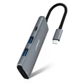 mbeat MB-UCD32-U7 Elite 7-in-1 Multi-Port USB-C 3.2 Hub with 8K HDMI Video, 10Gbps Data, Space Grey