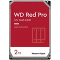 WD Red Pro 2TB 3.5 NAS Internal HDD SATA3 - 64MB Cache - Designed and tested for RAID environments, 8-16 Bay NAS - 5 Years warranty