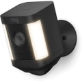 RING Spotlight Cam Plus Battery - Black, 1080p, 2.4GHz Wi-Fi, Built-In Siren