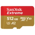 SDMICRO512G 512GB Micro SD Card High-Speed Certified Flash Card the High Capacity, Class 10 with Adapter