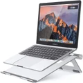 Nulaxy AS012 Laptop Stand - Silver, Foldable Adjustable Design, Compatible with 10-16 Apple Macbook/Laptops